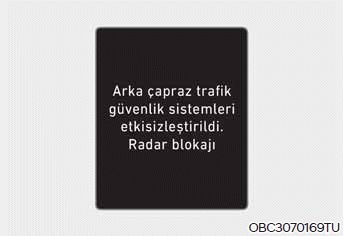 Arka Çapraz Trafik Çarpışma Önleme Yardımı (RCCA)